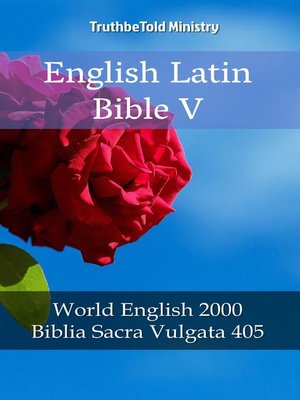 cover image of English Latin Bible V
